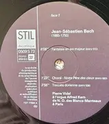 Double LP - J. S. Bach - Pierre Vidal À L'Orgue De N-D Des Blancs Manteaux À Paris - +insert