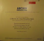 LP - Johann Sebastian Bach , Ralph Kirkpatrick - Toccata G-Moll, BWV 915 - Toccata D-Dur, BWV 912 - Toccata Fis-Moll, BWV 910 - Toccata C-Moll, BWV 911