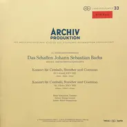 Johann Sebastian Bach - Ralph Kirkpatrick , Festival Strings Lucerne - Rudolf Baumgartner - Konzert Für Cembalo, Streicher Und Continuo Nr. 1 D-Moll BWV 1052 / Konzert Für Cembalo, Streicher