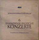 Double LP - Johann Sebastian Bach , Schola Cantorum Basiliensis , August Wenzinger - 6 Brandenburgische Konzerte (Six Concerts Avec Plusieurs Instruments) - linen box, booklet