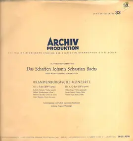 J. S. Bach - IX. Forschungsbereich 'Das Schaffen Johann Sebastian Bachs' · Serie K · 'Brandenburgische Konzerte