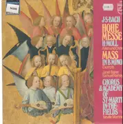 LP - Johann Sebastian Bach , Sir Neville Marriner , The Academy Of St. Martin-in-the-Fields , Laszlo Hel - Hohe Messe H-Moll, Mass In B Minor BWV 232, Auszüge, Excerpts
