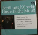 10'' - Bach - Brandenburgische Konzerte Nr. 3 G-Dur · Nr. 5 D-Dur