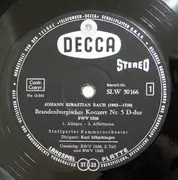 10'' - Bach - Brandenburgische Konzerte Nr. 3 G-Dur · Nr. 5 D-Dur