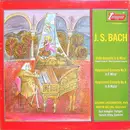 LP - J.S. Bach - Susanne Lautenbacher , Martin Galling - Violin Concerto In G Minor / Harpsichord Concerto No. 5 In F Minor / Harpsichord Concerto No. 4 In A Major - Hexagon labels