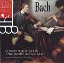 CD - Bach / Camerata Romana a.o. - Concerto For Violin And Orchestra Nos. 1, 2 & 3