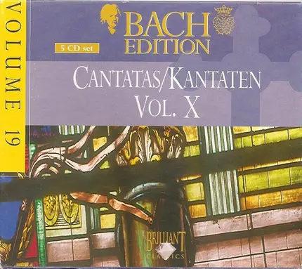 Johann Sebastian Bach - Cantatas / Kantaten Vol. X