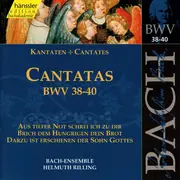 CD - Johann Sebastian Bach - Cantatas BWV 38-40