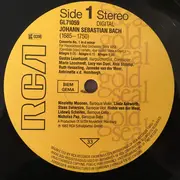 LP - Bach / Gustav Leonhardt - Cembalokonzerte d-moll - DMM