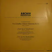 LP - Bach - 'Christ Lag In Todesbanden', BWV 4 / 'Tritt Auf Die Glaubensbahn', BWV 152