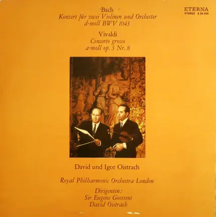 Bach / Vivaldi - Konzert Für Zwei Violinen Und Orchester BWV 1043 / Concerto Grosso Op. 3 Nr. 8