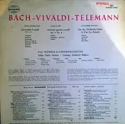 LP - Johann Sebastian Bach / Antonio Vivaldi / Georg Philipp Telemann - Das Wührer-Kammerorchester , Pau - H-Moll Suite / Concerto Grosso A-moll / Orchester-Suite