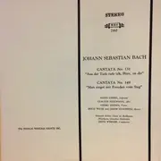 LP - Bach - Cantatas No. 131 & 149