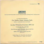 Johann Sebastian Bach - Heinz Rehfuss • Fritz Wesenigk • Berliner Motettenchor • RIAS-Kammerchor , - Aus Dem Weihnachts-Oratorium, BWV 248