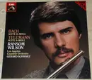 LP - Johann Sebastian Bach / Georg Philipp Telemann / Ransom Wilson / The Los Angeles Chamber Orchestra - Suite In H-Moll / Suite In A-Moll