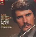 LP - Johann Sebastian Bach / Georg Philipp Telemann / Ransom Wilson / The Los Angeles Chamber Orchestra - Suite In H-Moll / Suite In A-Moll
