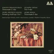 LP - Bach / Tartini / Händel /  Benda - Triosonate C-dur / Trio F-dur / Sonate g-moll Op. 2 Nr. 7 / Triosonate E-dur