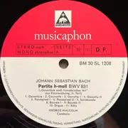 LP - Johann Sebastian Bach / Domenico Scarlatti - George Malcolm - Partita h-moll, BWV 831 / Sieben Sonaten