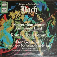 Johann Sebastian Bach - Singet Dem Herrn Ein Neues Lied (Motette BWV 225) / Komm, Jesu, Komm! (Motette BWV 229) / Der Geist