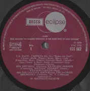 LP - J.S. Bach - Reginald Jacques w/ Cantata Singers - Cantatas Nos. 11 & 67 / Jesu, Joy Of Man's Desiring