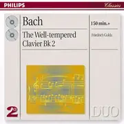 Double CD - Johann Sebastian Bach / Friedrich Gulda - The Well-tempered Clavier, Book II