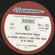 7inch Vinyl Single - Bach - La Célèbre Toccata Et Fugue Pour Orgue En Ré Mineur