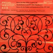 LP - Bach - Konzert Für Flöte, Violine, Cembalo Und Streichorchester A-moll BWV 1044 (Triblekonzert) / Konzert Für Drei Violinen Und Streichorchester D-dur BWV 1064