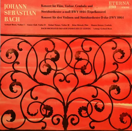 Bach - Konzert Für Flöte, Violine, Cembalo Und Streichorchester A-moll BWV 1044 (Triblekonzert) / Konzert