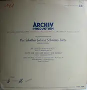 LP - Johann Sebastian Bach - Kantate BWV 19 Es Erhub Sich Ein Streit, Kantate BWV 79 Got Der Herr Is Sonn' Und Schild