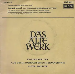 J. S. Bach - Konzert A-moll Für 4 Cembali Und Streichorchester, BWV 1065