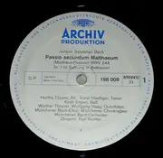 LP-Box - Johann Sebastian Bach / Karl Richter - Passio Secundum Matthæum (Matthäus-Passion) - Hardcover Box + Booklet with Libretto