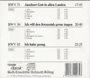 CD - Bach - Die Bach Kantate Vol. 4 - BWV 51, 56, 82