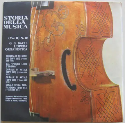 Bach - L'Opera Organistica