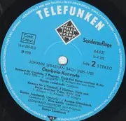 LP - Bach - Bach Edition: 3 Cembalokonzerte