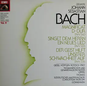 J. S. Bach - Magnificat D-Dur, BWV 243; Singet Dem Hernn Ein Neues Lied BWV 225; Der Geist Hift Unsrer Schwachhe