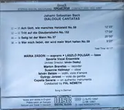 CD - Bach - Cantatas Nos 57, 58, 59 & 152