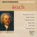 CD-Box - Bach - Meisterwerke Masterworks - Hard Cover Box, Cardboard Sleeves