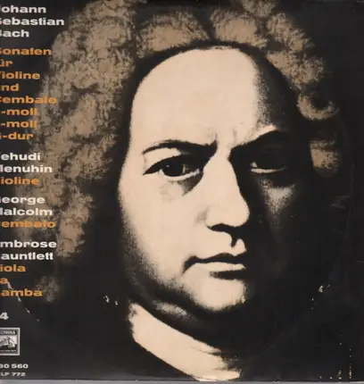 Johann Sebastian Bach - Sonaten Für Violine Und Cembalo Nr. 1, 4, 6