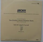 Bach - Suite für Laute Nr. 3 G-Moll BWV 995