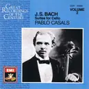 CD - Johann Sebastian Bach / Pablo Casals - Suites For Cello - Volume 2 - Mono