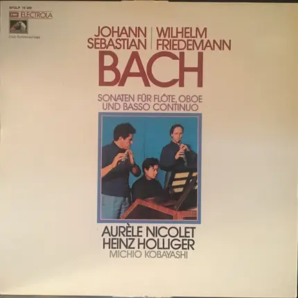 Bach - Sonaten Für Flöte, Oboe Und Basso Continuo