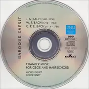 CD - Johann Sebastian Bach / Wilhelm Friedemann Bach / Carl Philipp Emanuel Bach - Michel Piguet ∙ Colin - Chamber Music For Oboe And Harpsichord