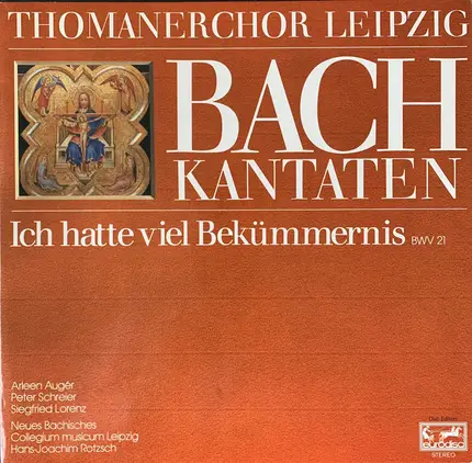 Bach - Ich Hatte Viel Bekümmernis Kantate BWV 21
