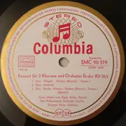 LP - Bach / Mozart - Konzerte Für Zwei Klaviere Und Orchester