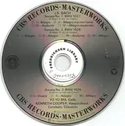 CD - Bach / Yo-Yo Ma / Kenneth Cooper - Sonatas For Viola Da Gamba & Harpsichord