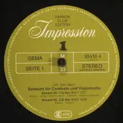 LP-Box - Johann Sebastian Bach - 12 Sonaten Für Konzertierendes Cembalo Und Soloinstrumente