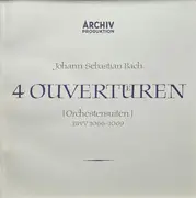 Double LP - Johann Sebastian Bach - 4 Ouvertueren (Orchestersuiten) BWV 1066-1069