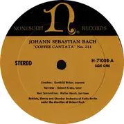 LP - Bach - 'Coffee Cantata' No. 211 / 'Peasant Cantata' No. 212