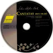 CD - Johann Sebastian Bach - Cantatas BWV 198-200