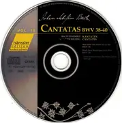 CD - Johann Sebastian Bach - Cantatas BWV 38-40